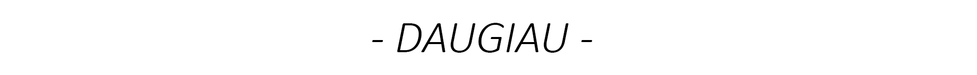 daugiau